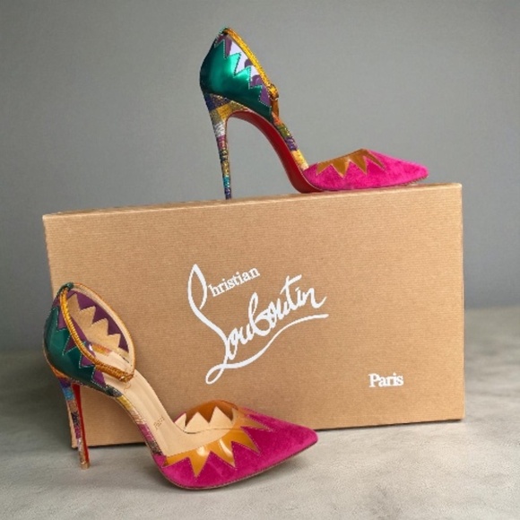 Sunning Multicolor Heels - Picture 1 of 4